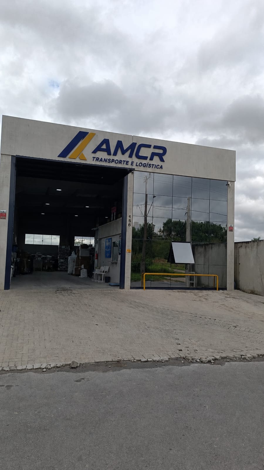 Logística AMCR — operação de armazém